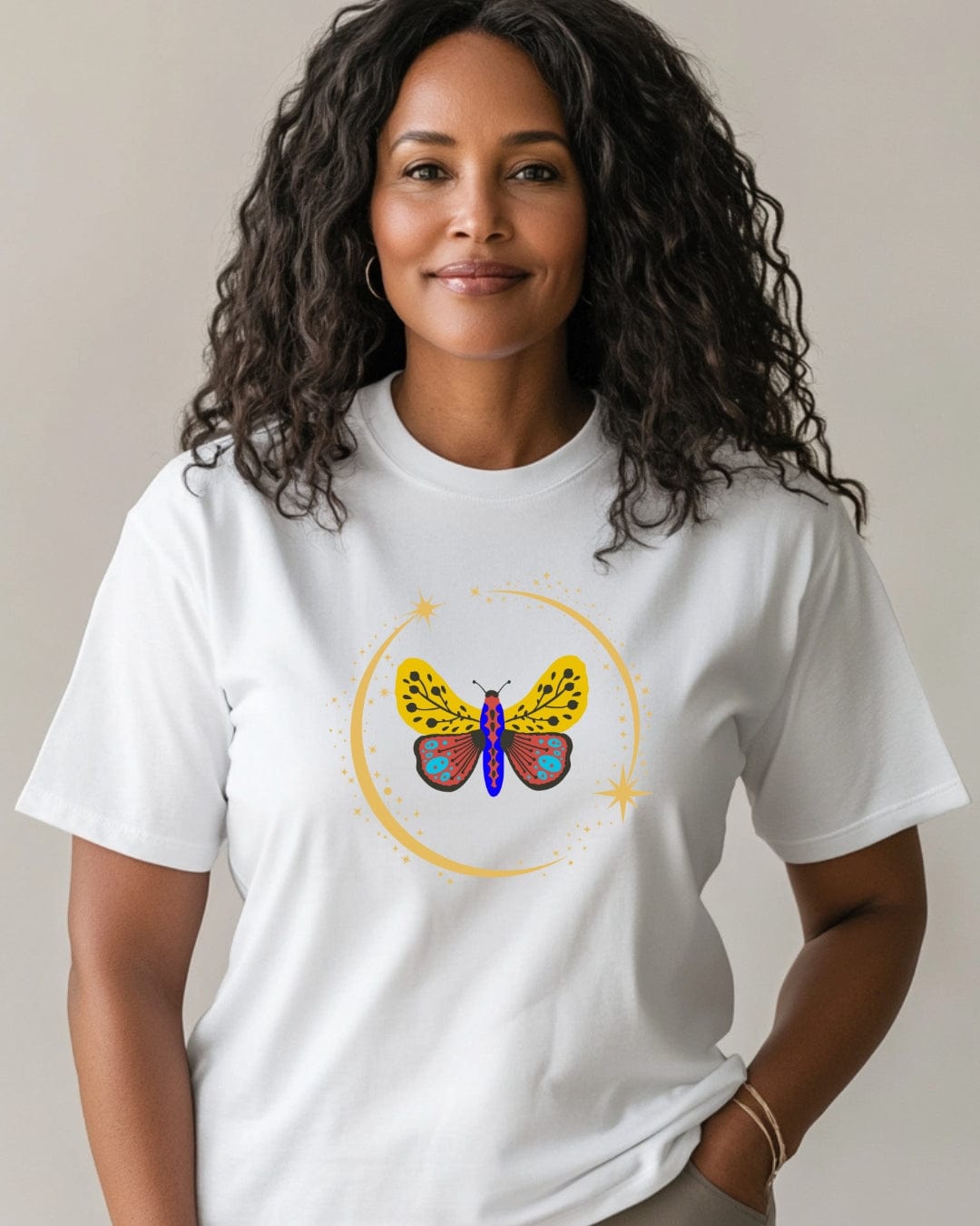 Boho Glam Butterfly T-Shirt