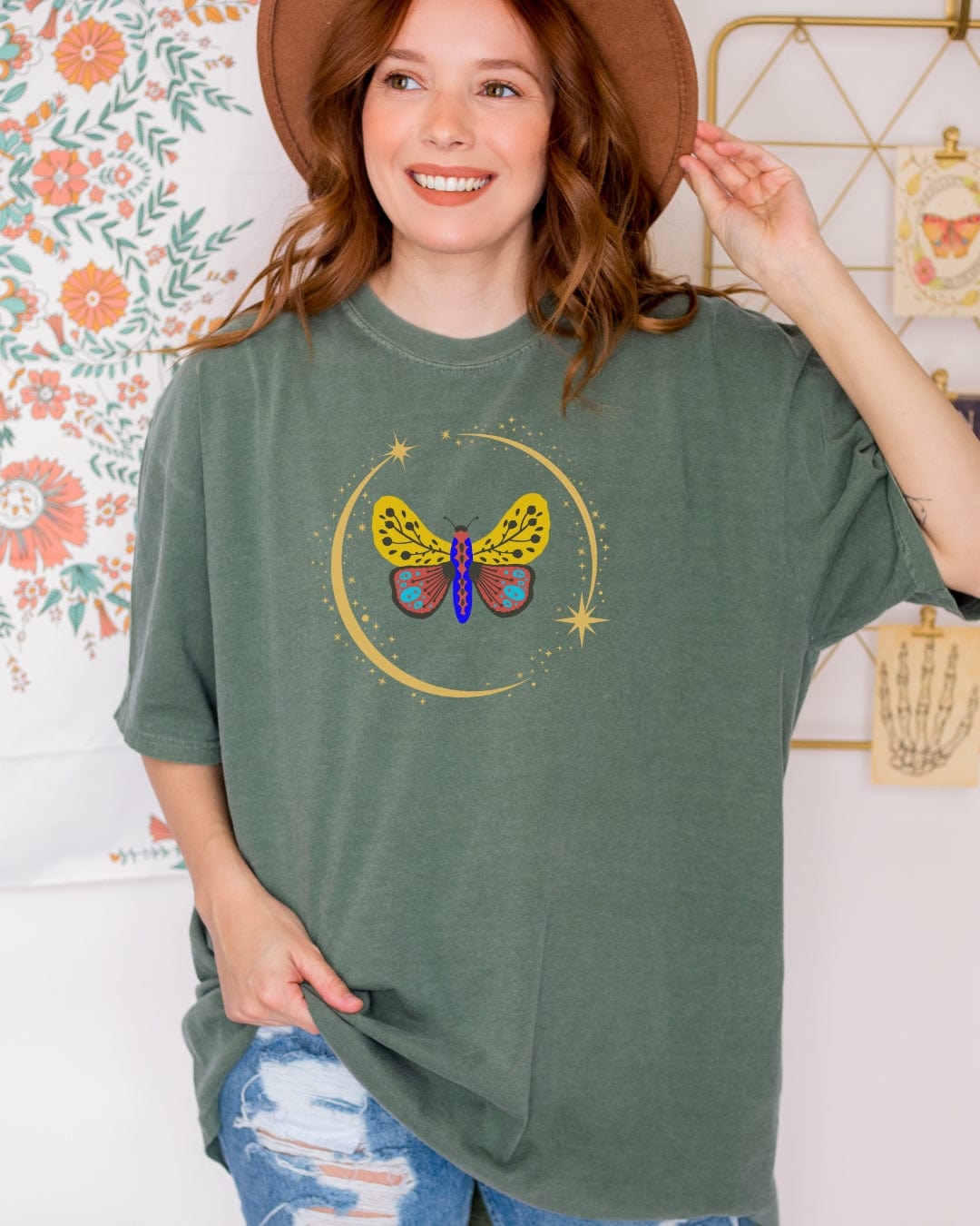 Boho Glam Butterfly T-Shirt