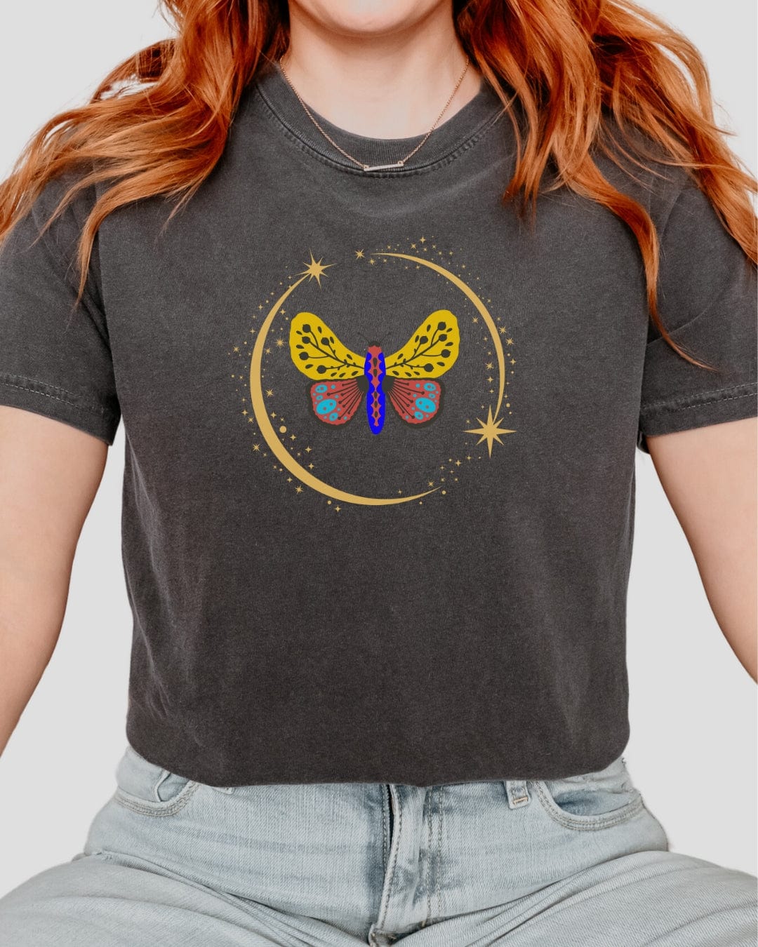Boho Glam Butterfly T-Shirt