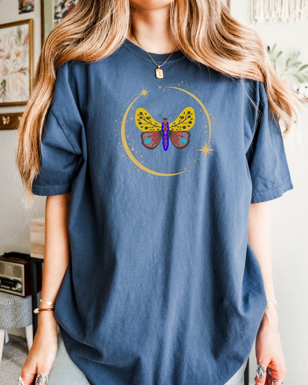 Boho Glam Butterfly T-Shirt