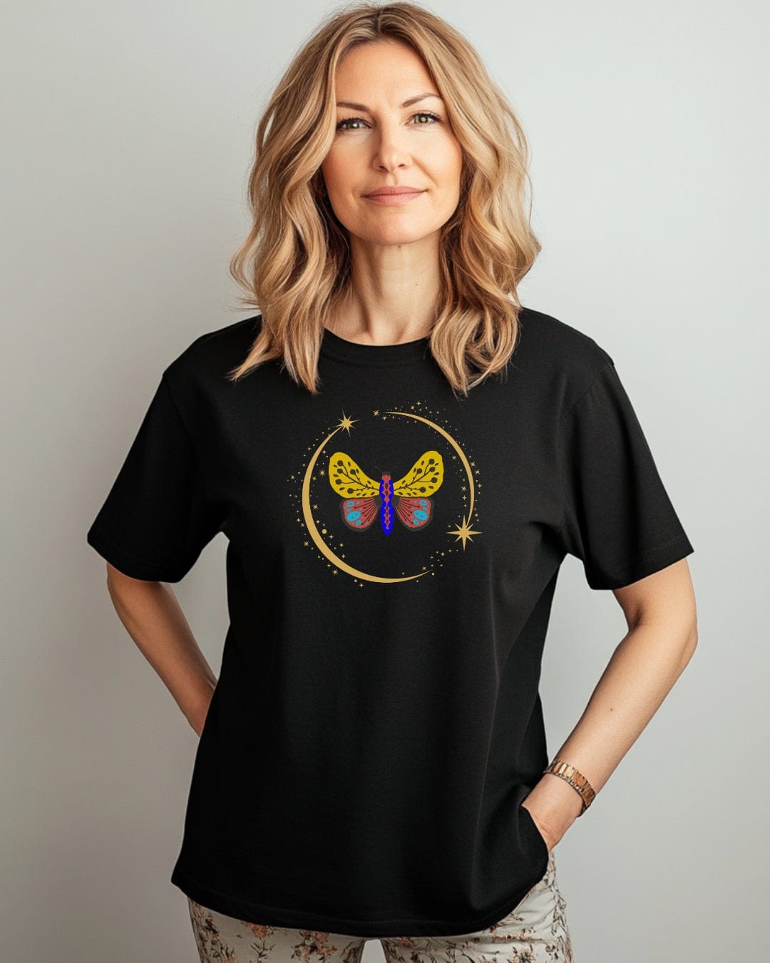 Boho Glam Butterfly T-Shirt