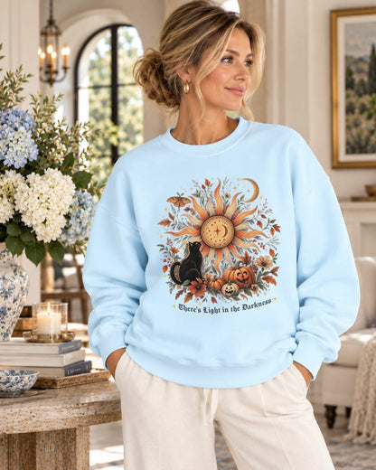 There's Light in the Darkness Premium Sweatshirt