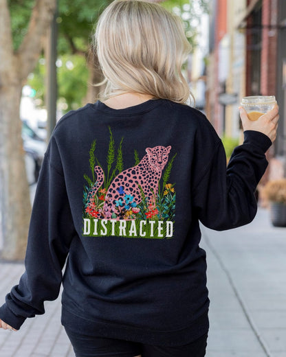 Pink Leopards Sweatshirt- Unisex