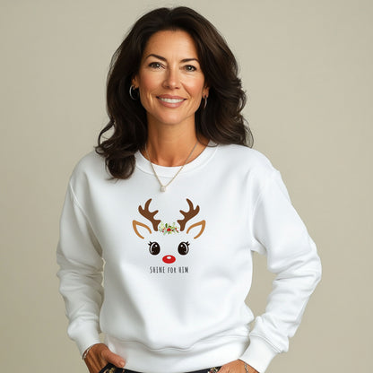 Shine For Him Christmas Sweatshirt
