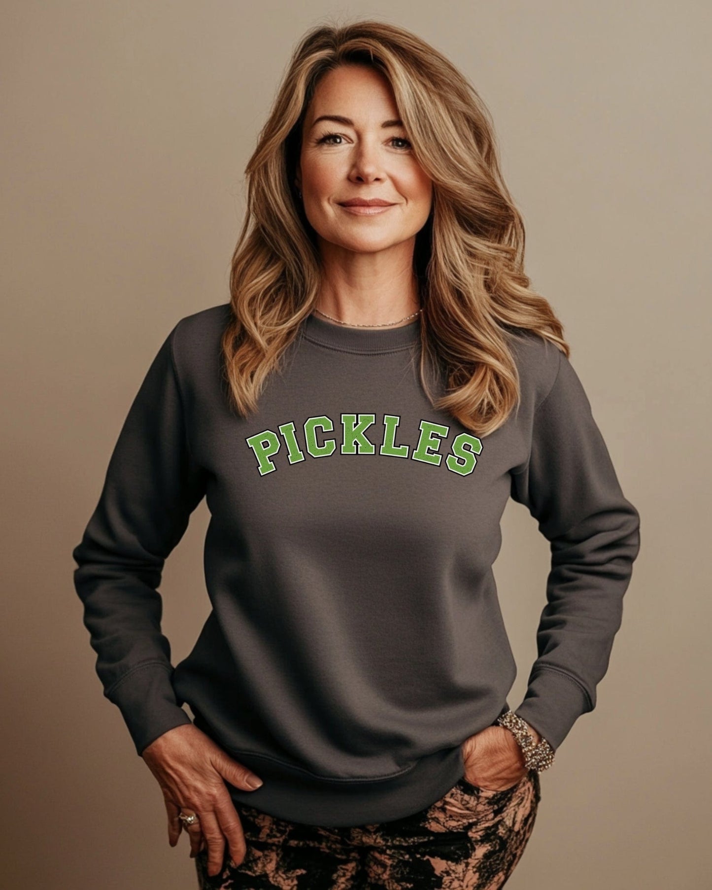 Collegiate Pickles Sweatshirt- Unisex