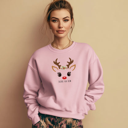 Shine For Him Christmas Sweatshirt
