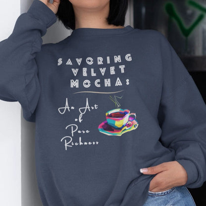 Savoring Velvet Mocha Sweatshirt